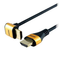 HDMIケーブル L型90度 3m ゴールド HL30-567GD(1本)